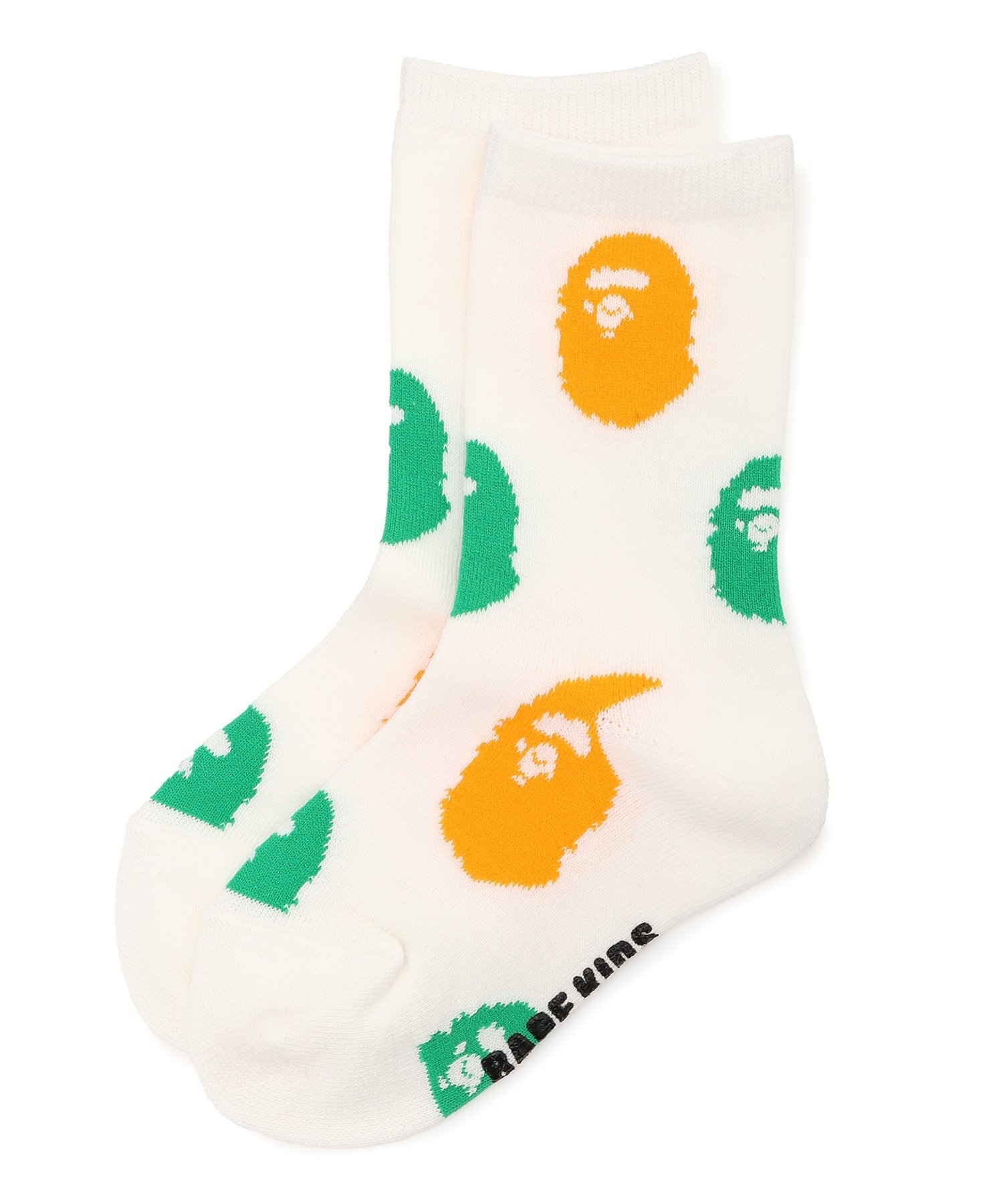Головные носки обезьяны A BATHING APE, GREEN