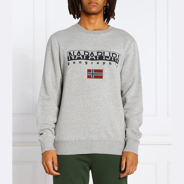 

Толстовка b-ayas c 1 стандартного кроя Napapijri, серый