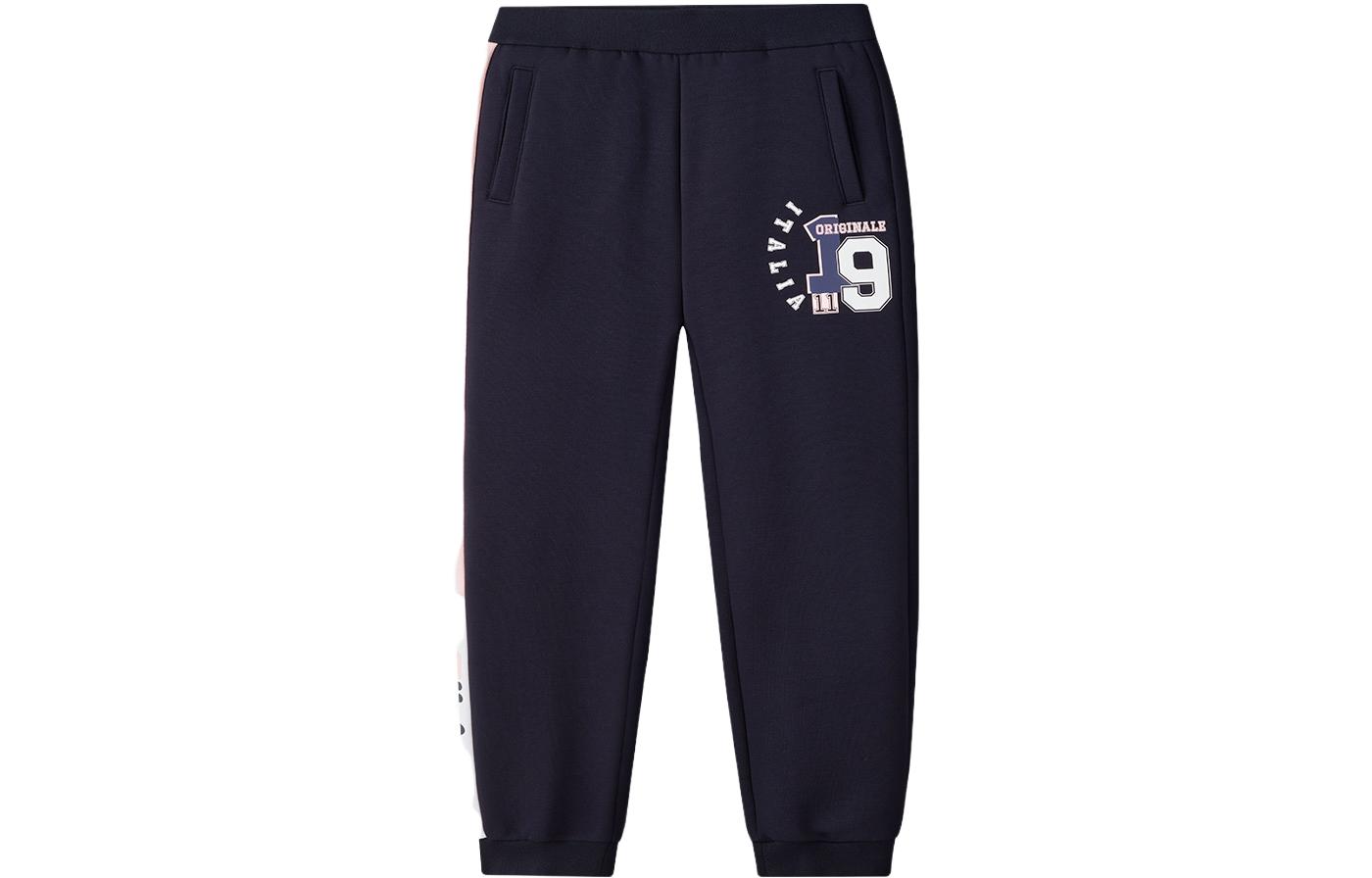 

FILA KIDS Подростковые вязаные спортивные штаны Legend Blue