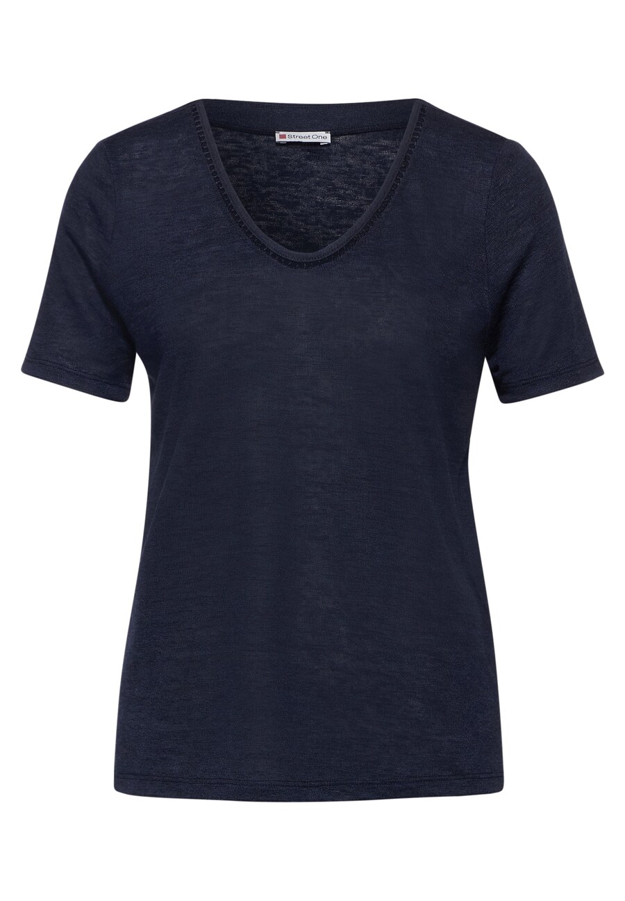 

Футболка STREET ONE Shirt, морской синий