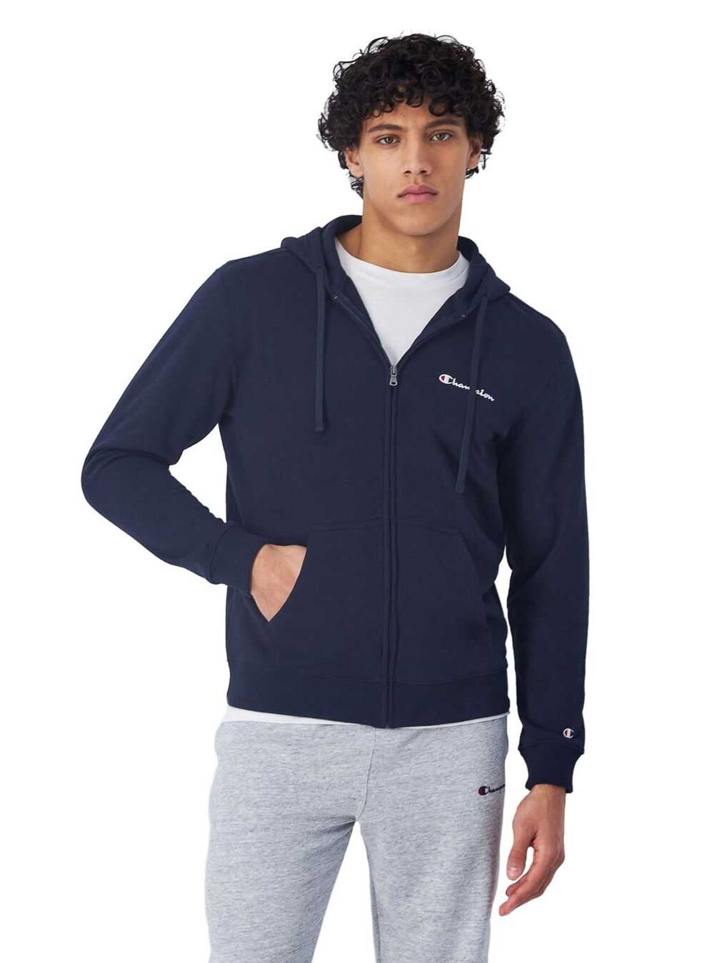 

Толстовка Champion Hooded Full Zip, синий