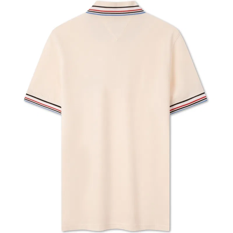 Поло Tommy Hilfiger синее — фото 4