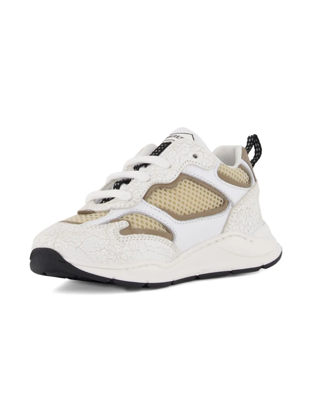 

Кроссовки из сетки с эффектом растрескивания DSQUARED2 KIDS, нейтральный