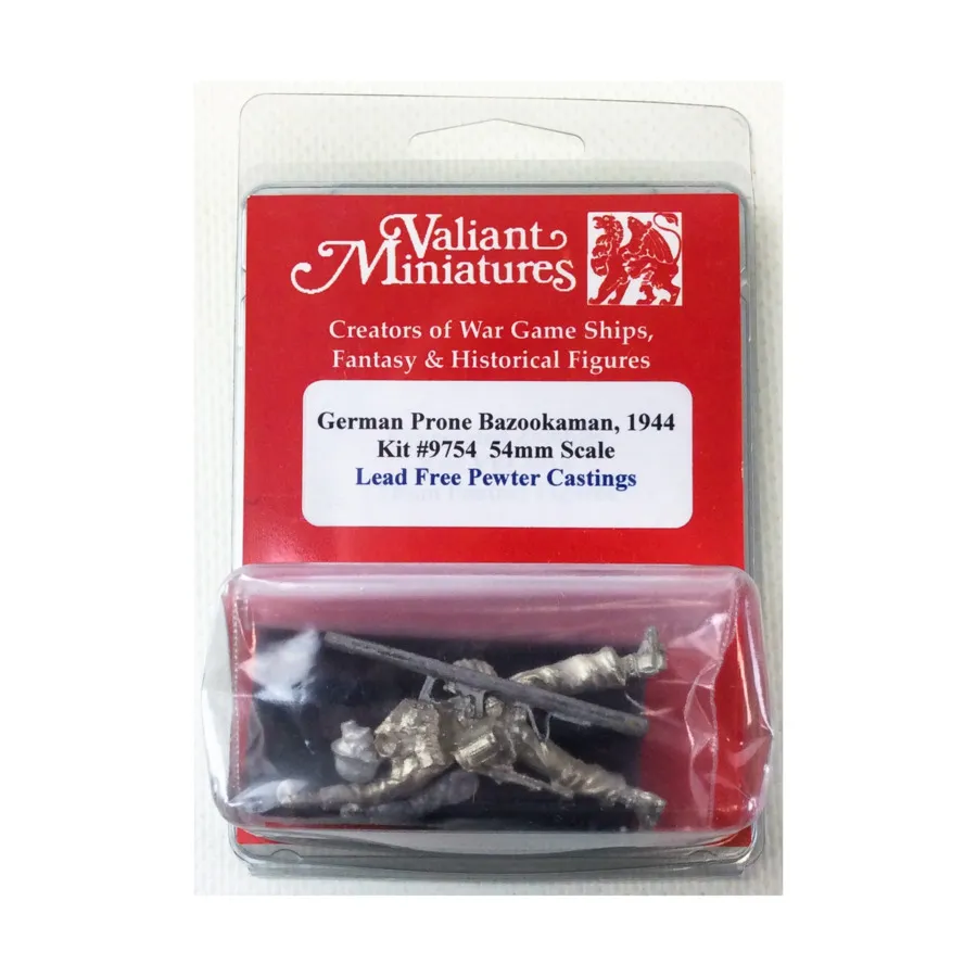 

Немецкий базук лежа 1944 г., Historical Miniatures (54mm) (Valiant Miniatures)
