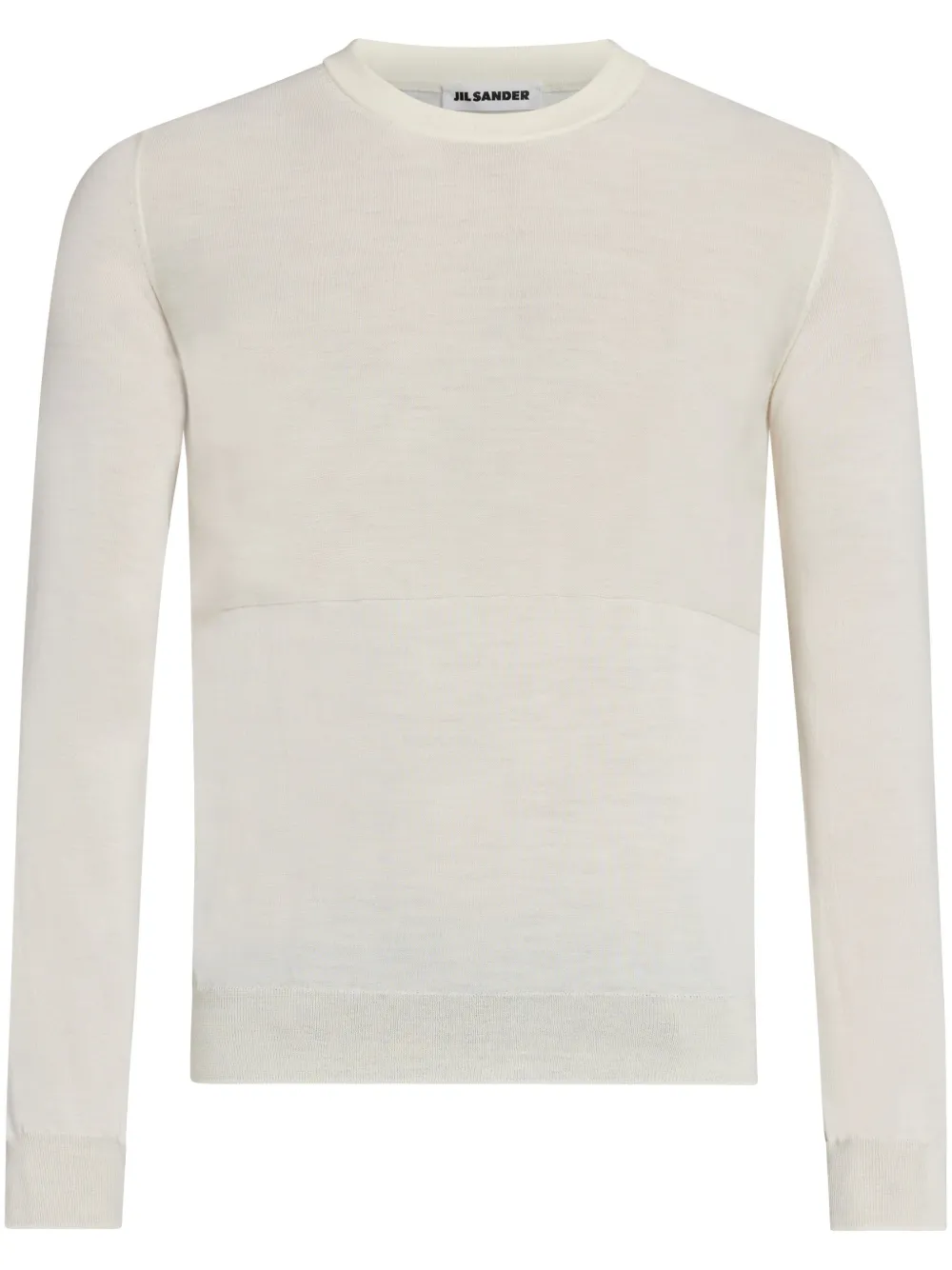 

Джемпер из вирджинской шерсти JIL SANDER, нейтральный