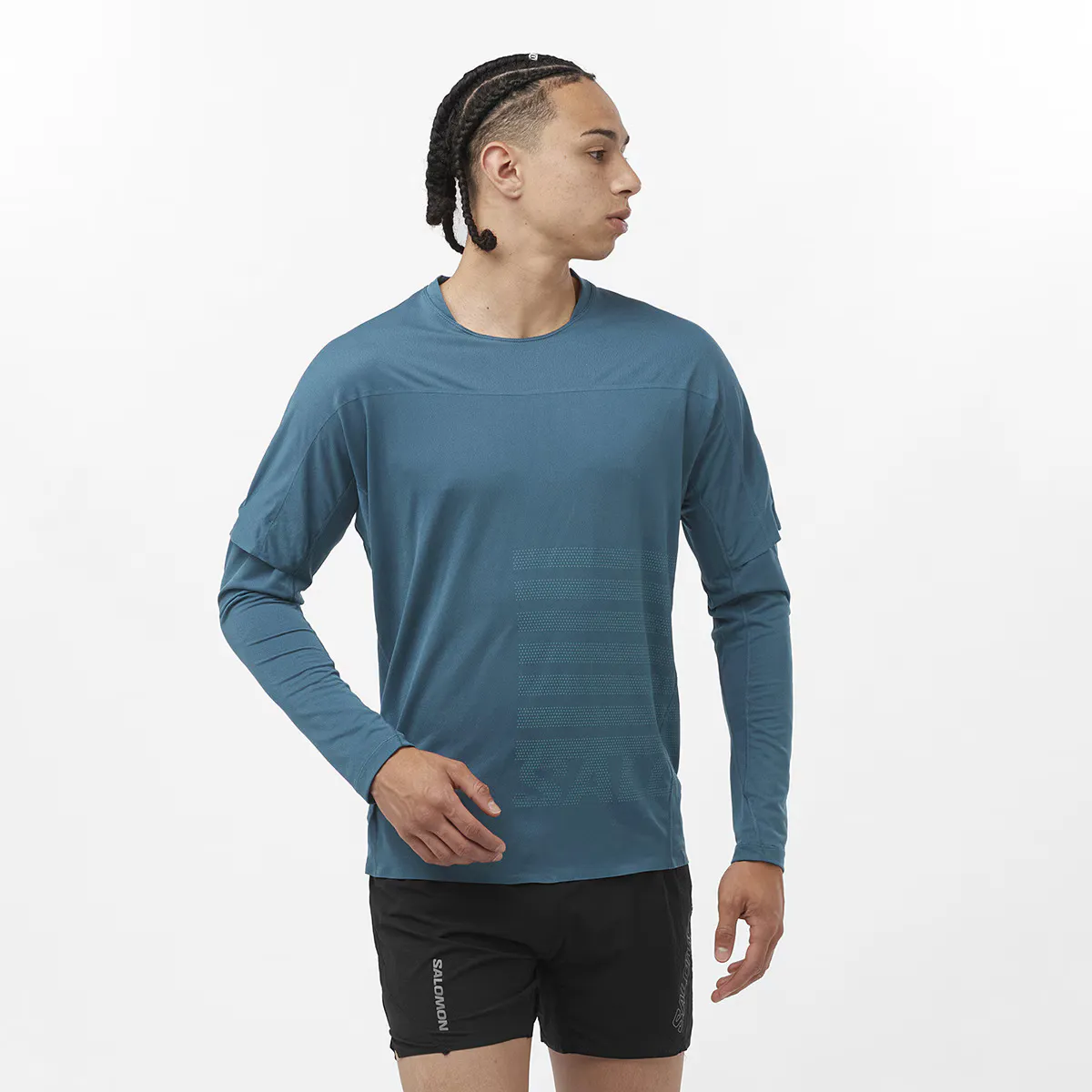

Мужская футболка Salomon Sense Aero GFX, синий