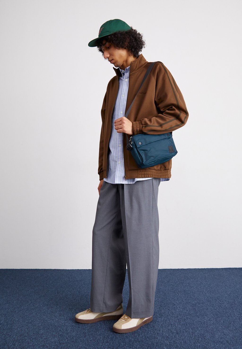 

Сумка через плечо OTLEY SHOULDER BAG UNISEX Carhartt WIP, бирюзовый