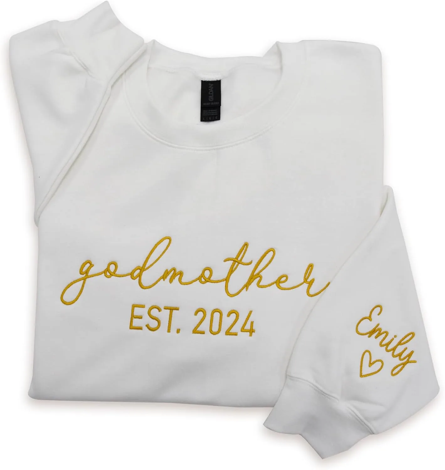 

Персонализированный свитшот NACRE APPAREL с вышивкой на рукаве