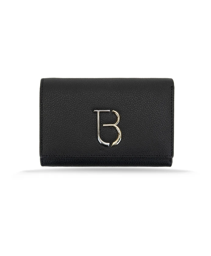 

Женский кожаный кошелек с отделением для банкнот Tosca Blu, черный