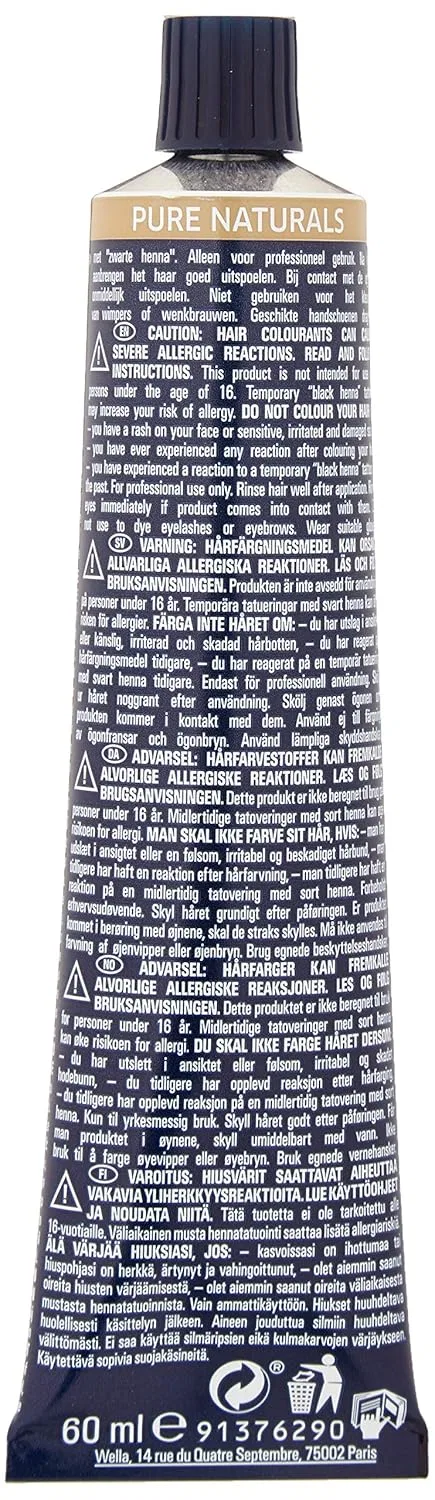 Краска для волос «Koleston Perfect Me Plus Pure Naturals 5/0» от Wella Professionals, 60 мл Wella Professionals — фото 4
