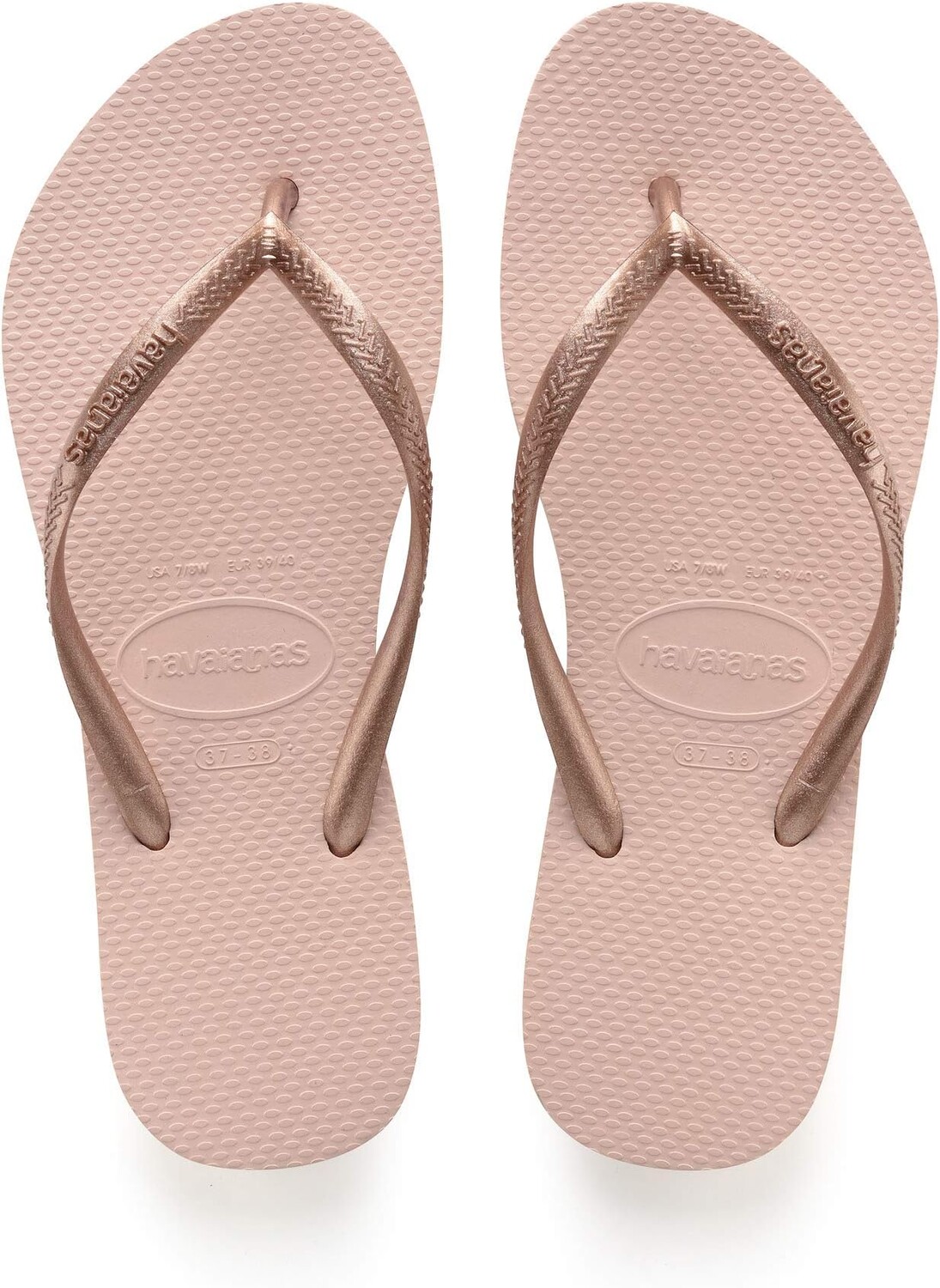 

Шлепанцы Slim Flip Flop Sandal Havaianas, цвет Ballet Rose