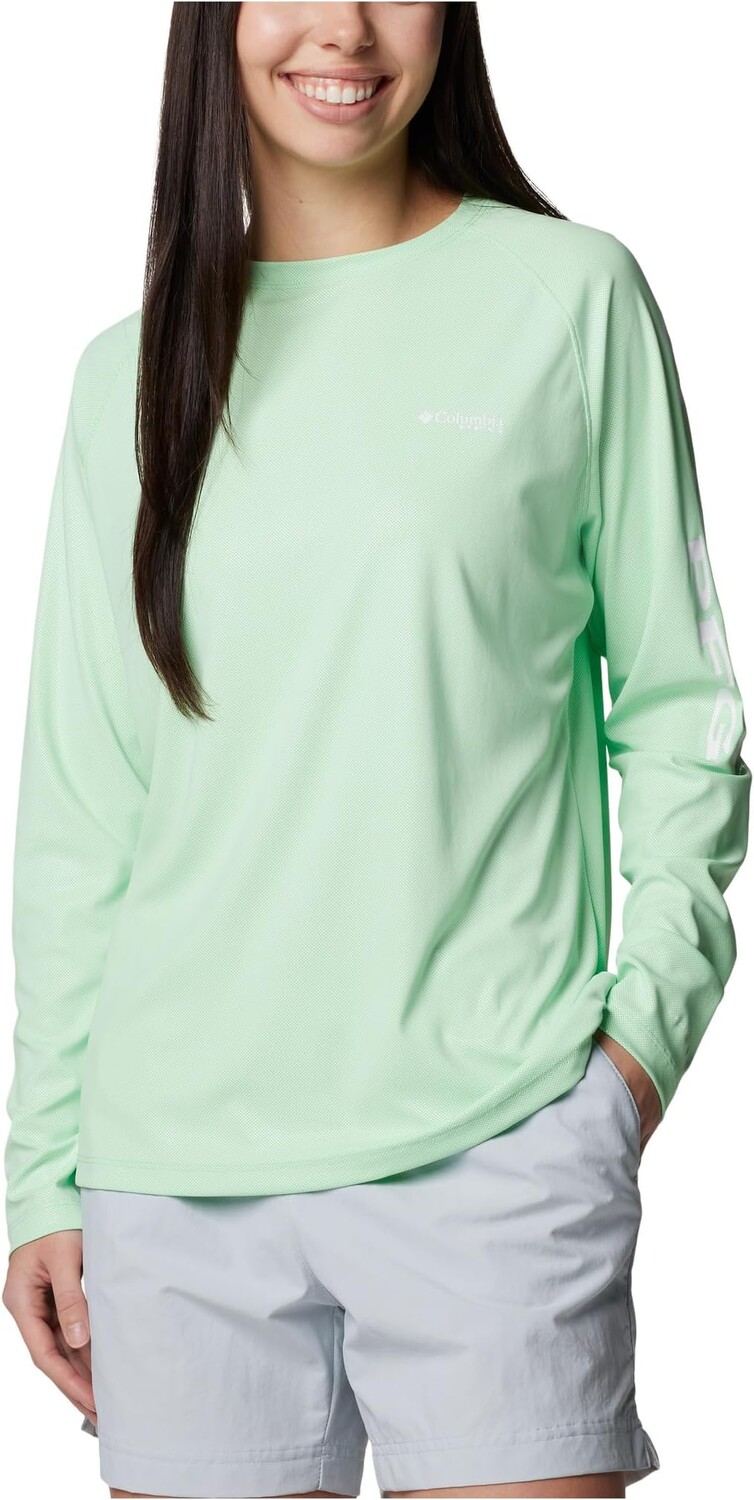 

Лонгслив Columbia PFG Tidal Deflector Long Sleeve, цвет Ocean Mint