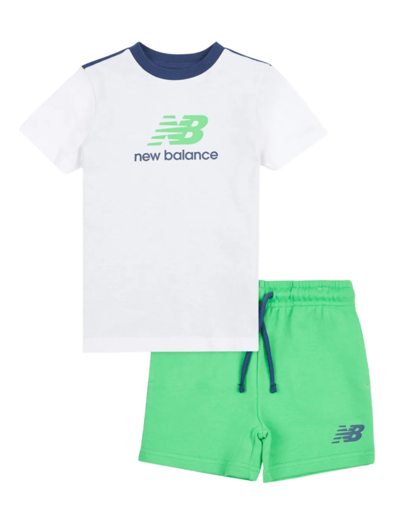 

Комплект шорт с логотипом New Balance Kids, белый