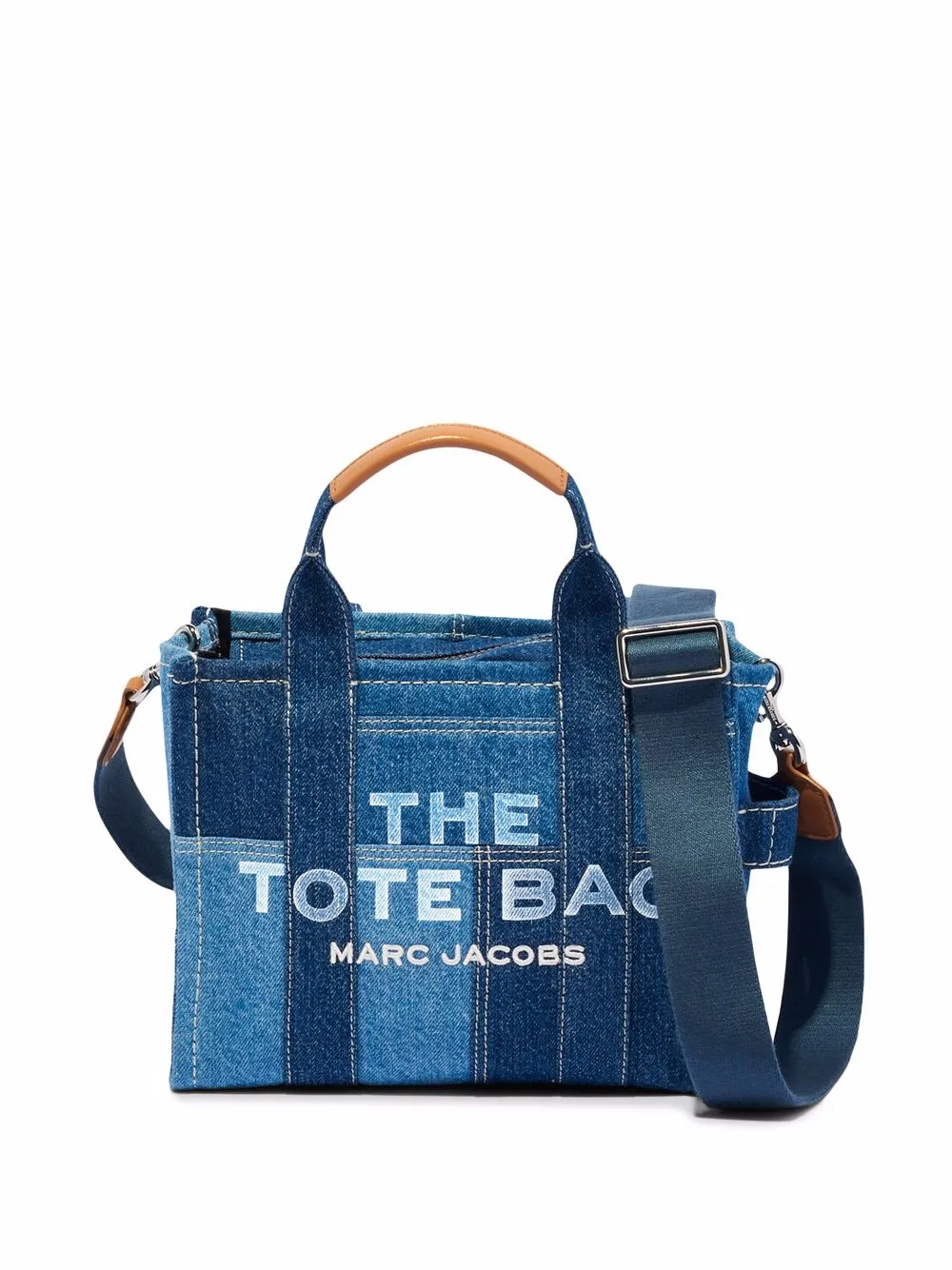 

Маленькая сумка The Denim Tote MARC JACOBS, синий