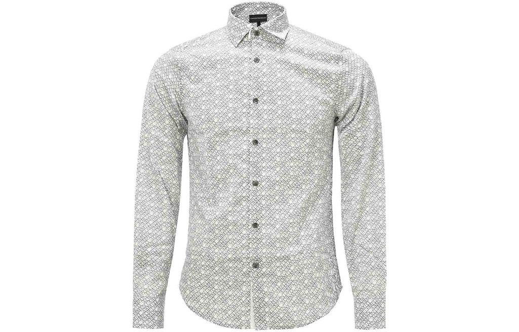 

Мужская разноцветная рубашка Emporio Armani, мультиколор