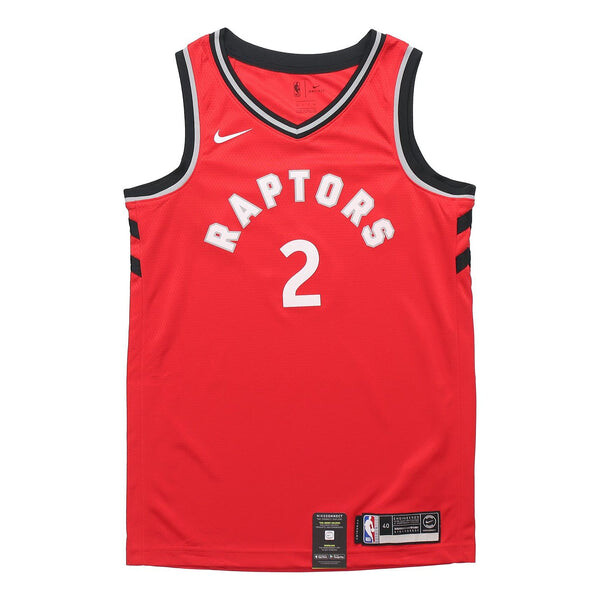 

Спортивная футболка toronto raptors icon edition swingman jersey leonard red Nike, красный