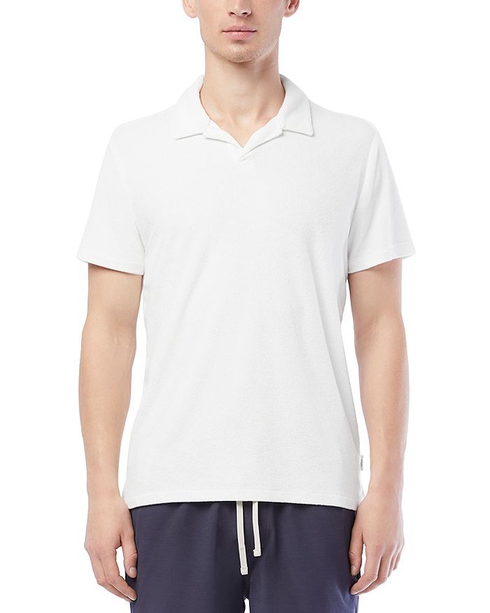 

Поло из махрового полотенца Onia, белый