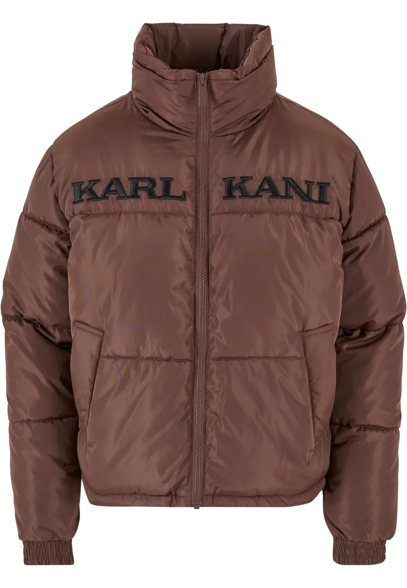 

Зимняя куртка Karl Kani " Karl Kani Women's KW-JK012-021-04 KK Retro Essential Puffer Jacket" (1 шт.), без капюшона, коричневый