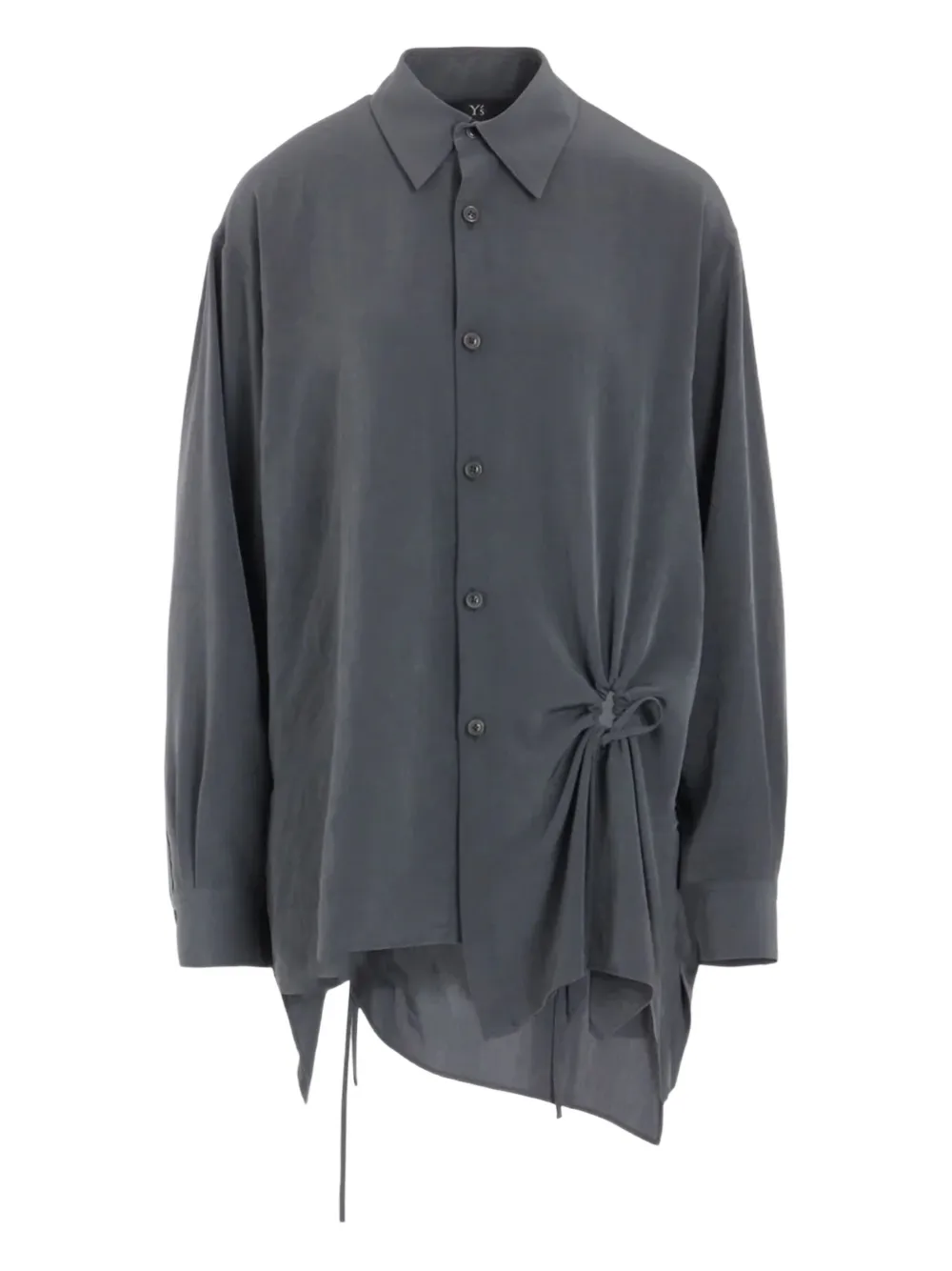 

Рубашка из крепдешина Y's, серый