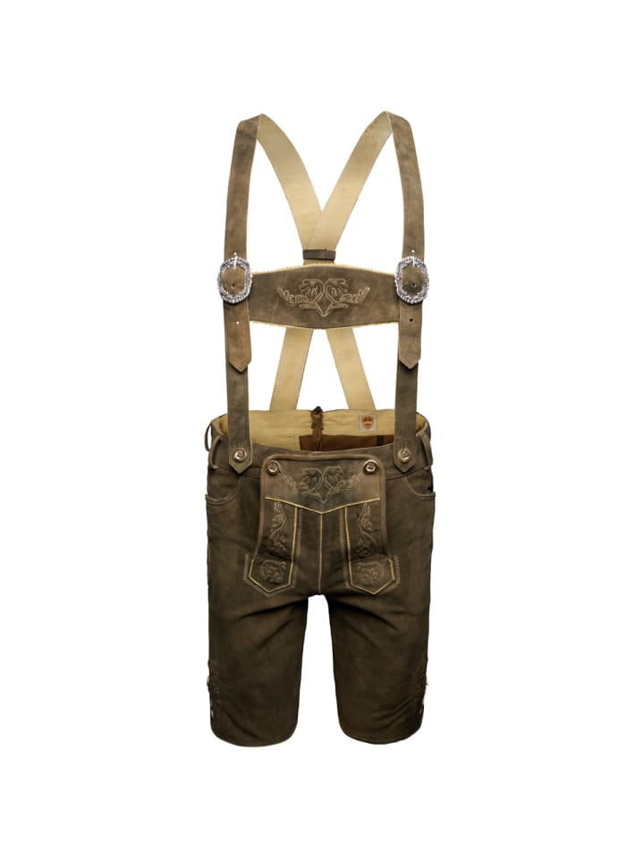 

Maddox Country Кожаные брюки Эгберта коричневого цвета