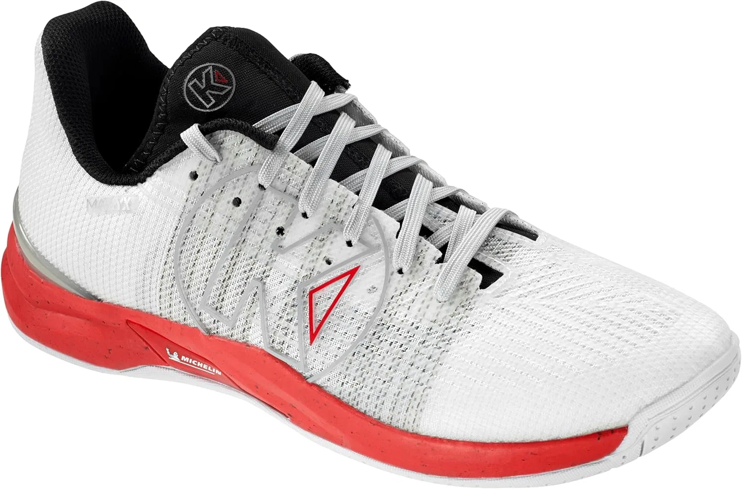 Кроссовки для гандбола Kempa Unisex Attack One 2.0, White Red