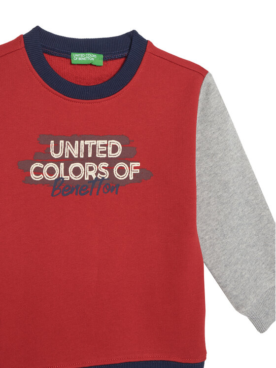 Свитшот regular fit 3J70G10JY United Colors Of Benetton, мультиколор — фото 3