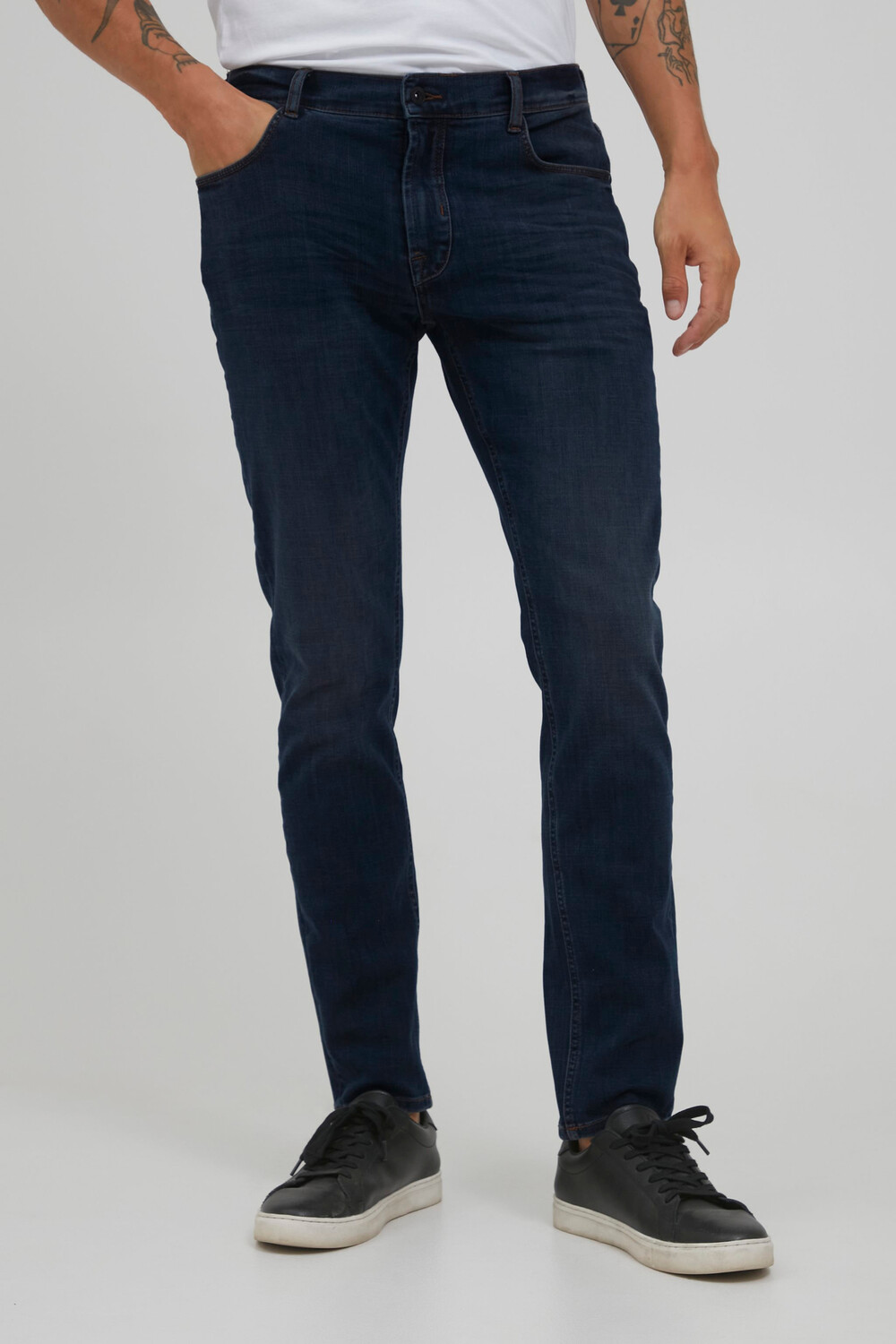 

Джинсы !SOLID Slim Fit Denim Stoned Washed Trousers SDTOMY, темно синий