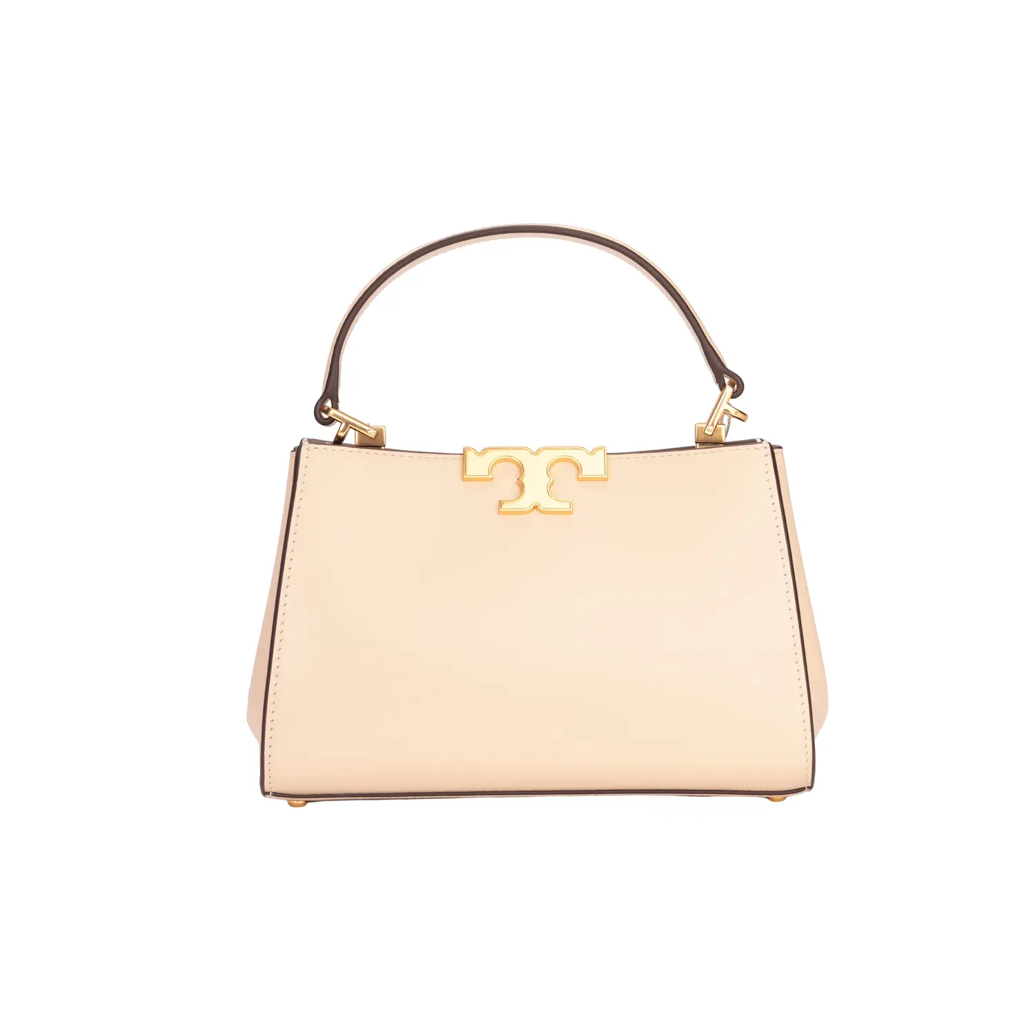 

TORY BURCH Кожаный портфель Элеанор Сумка Через плечо Мини Кремовый Женский, Cream