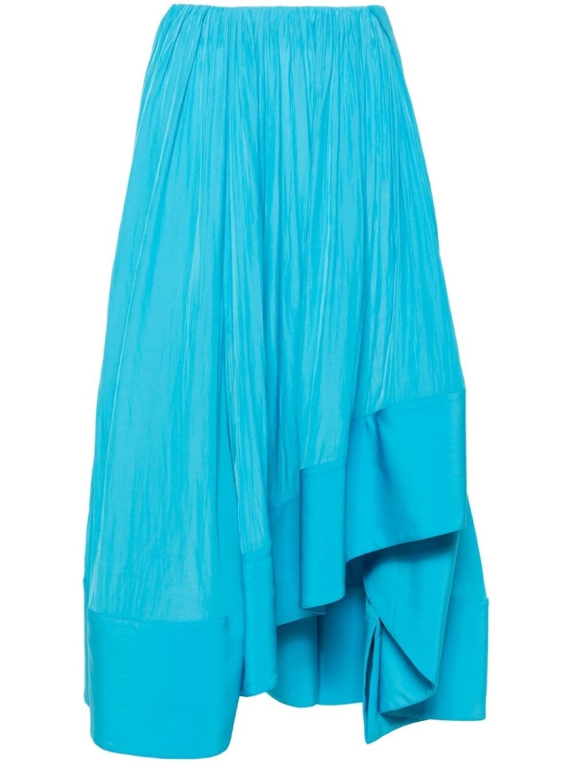 

Lanvin юбка макси асимметричного кроя, синий