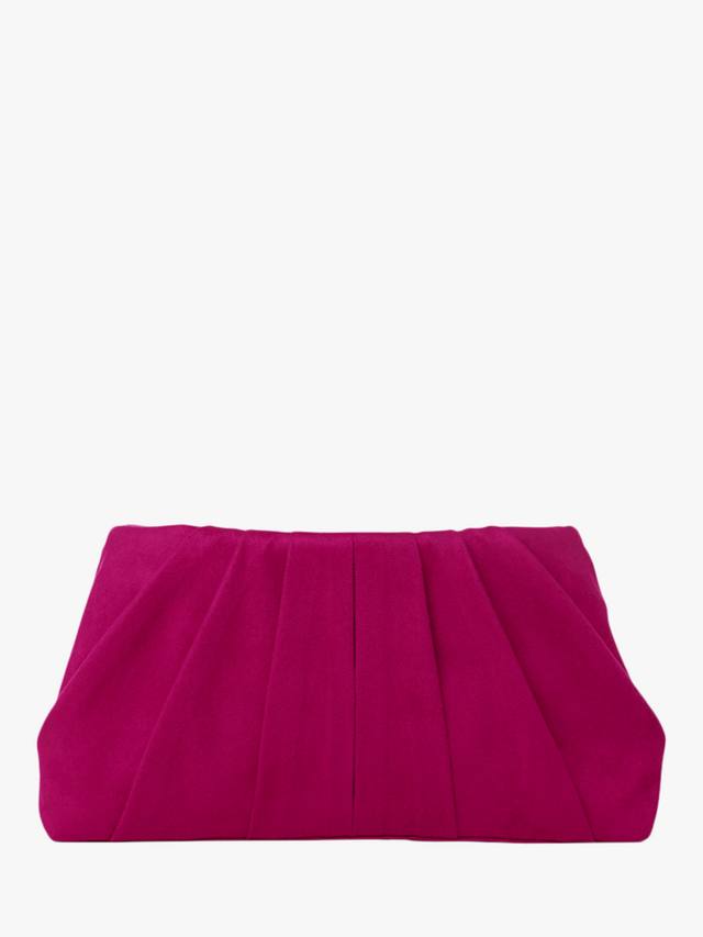 

Пустынный мягкий плиссированный клатч Paradox London, Fuchsia