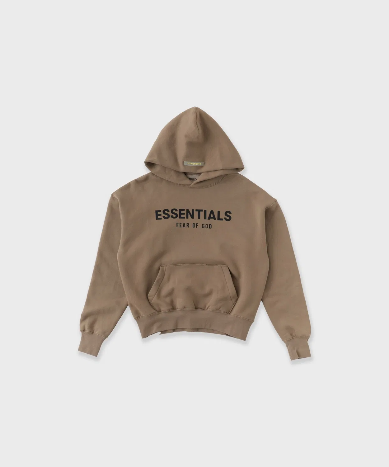 Толстовка FOG ESSENTIALS детская с логотипом, 80% хлопок, бежевая