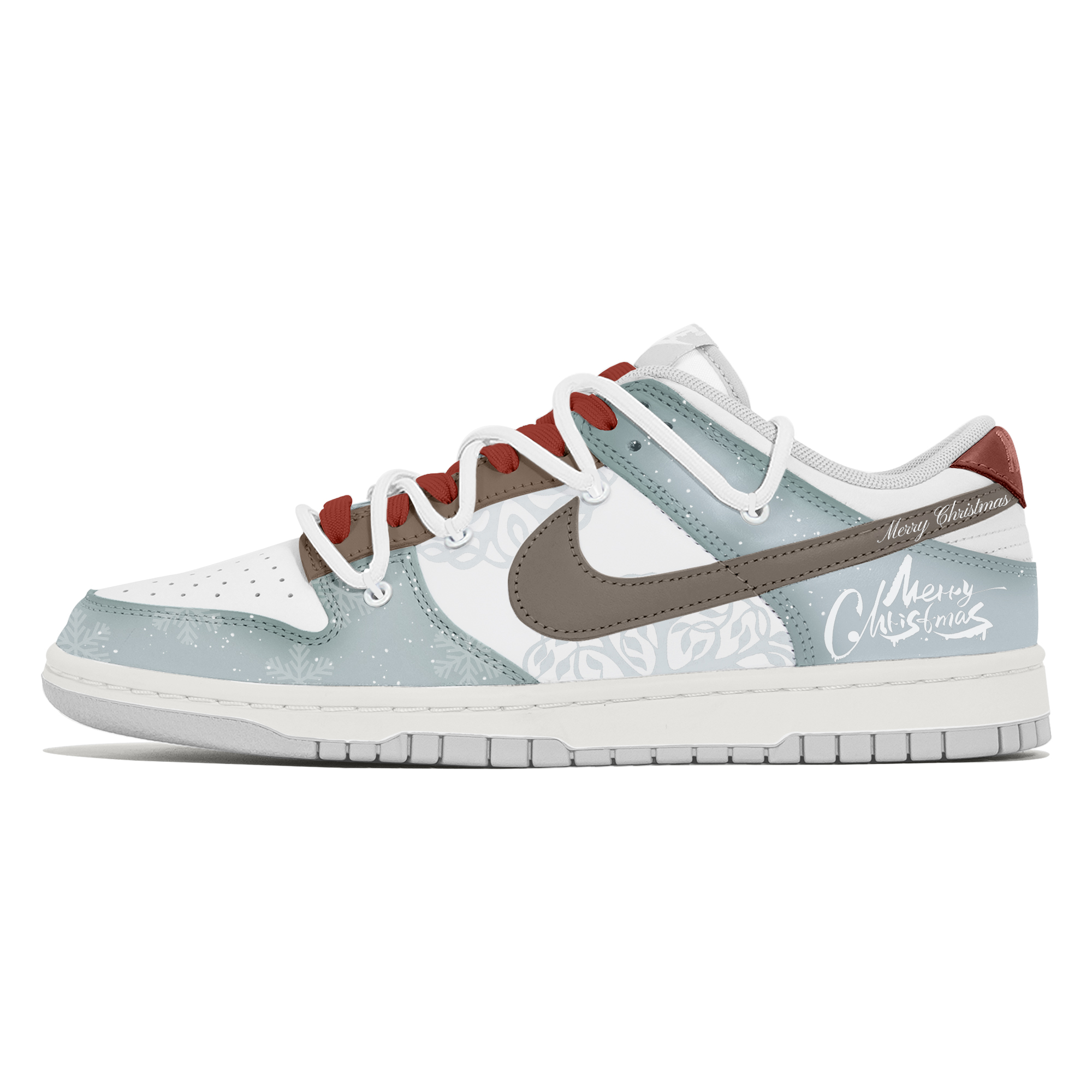 

Nike Кроссовки для скейтбординга Dunk, износостойкие, низкие, мужские, сине-белые