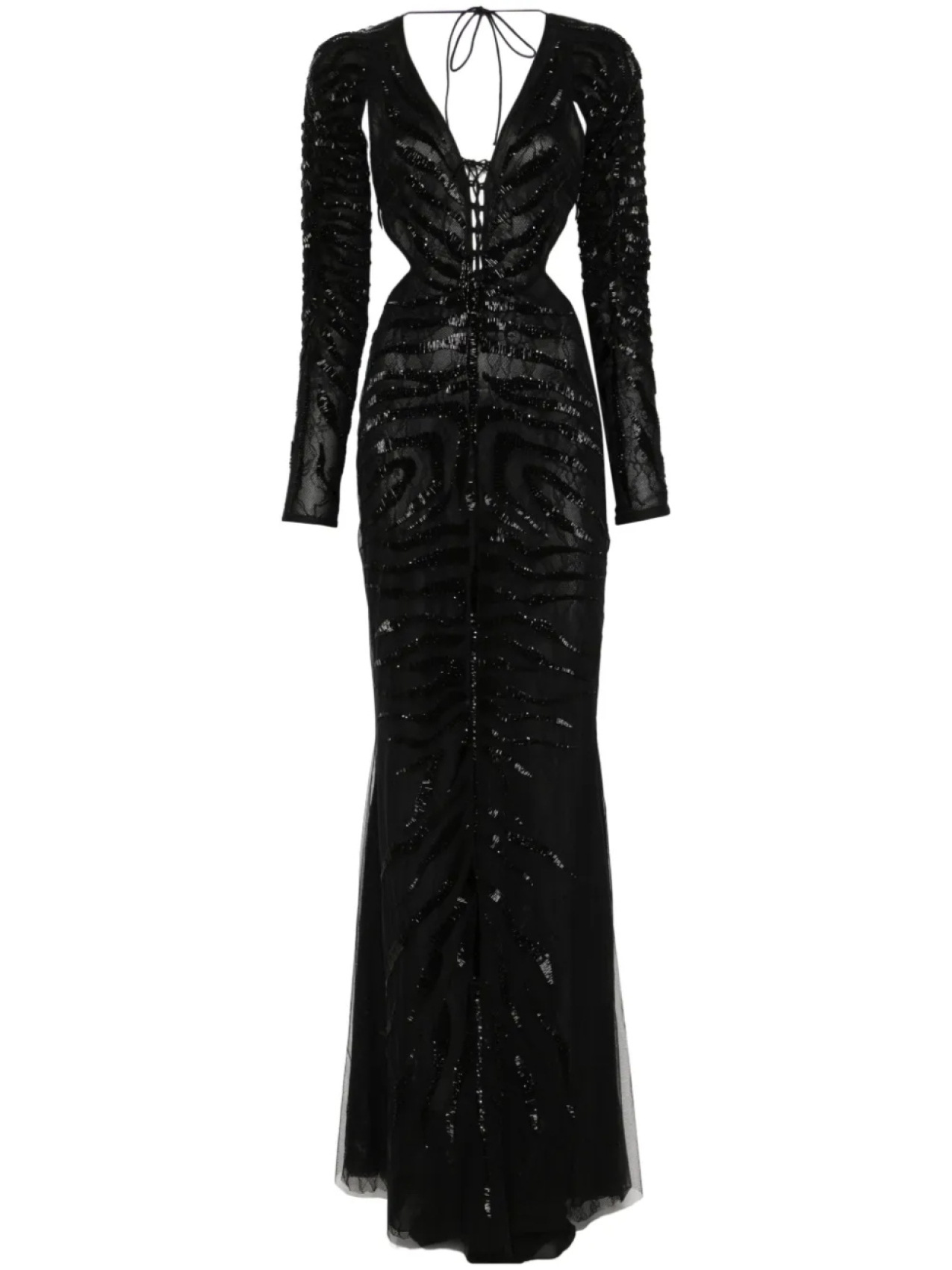 

Roberto Cavalli платье Ray Of Gold, черный