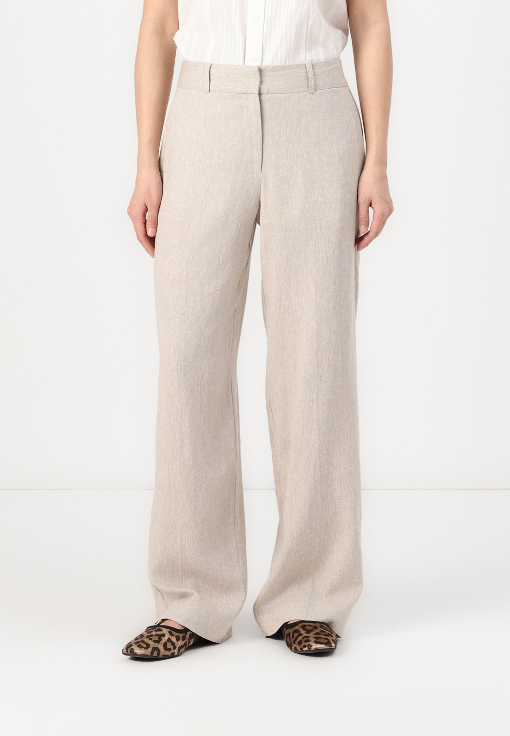 

Брюки SLFTANIA RITA WIDE PANT Selected Femme, коричневый