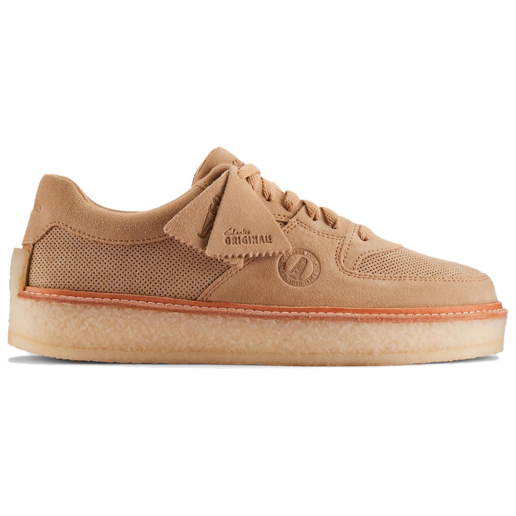 Clarks Низкие повседневные кроссовки Unisex Brown — фото 3