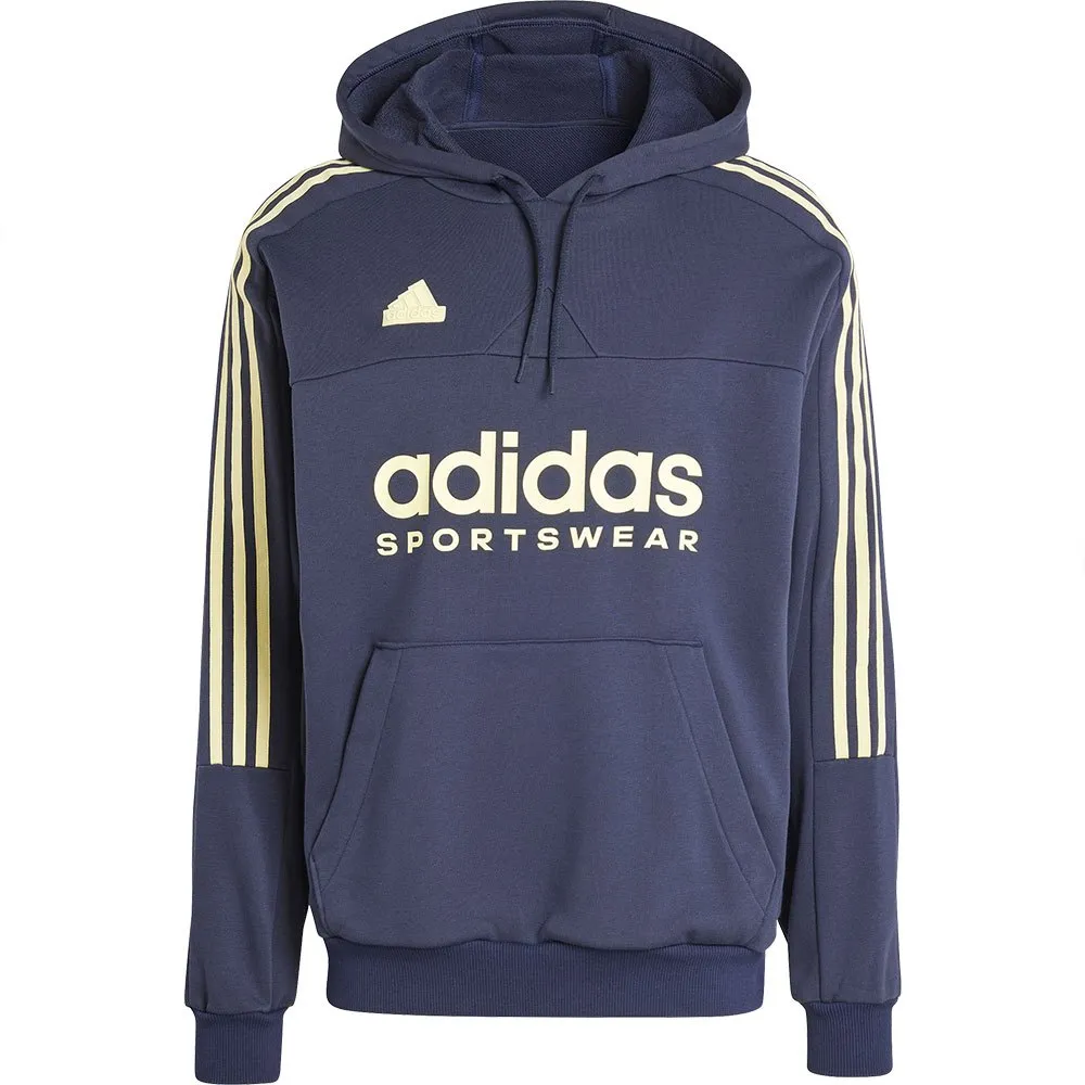 Худи adidas House Of Tiro FT, синий — фото 3