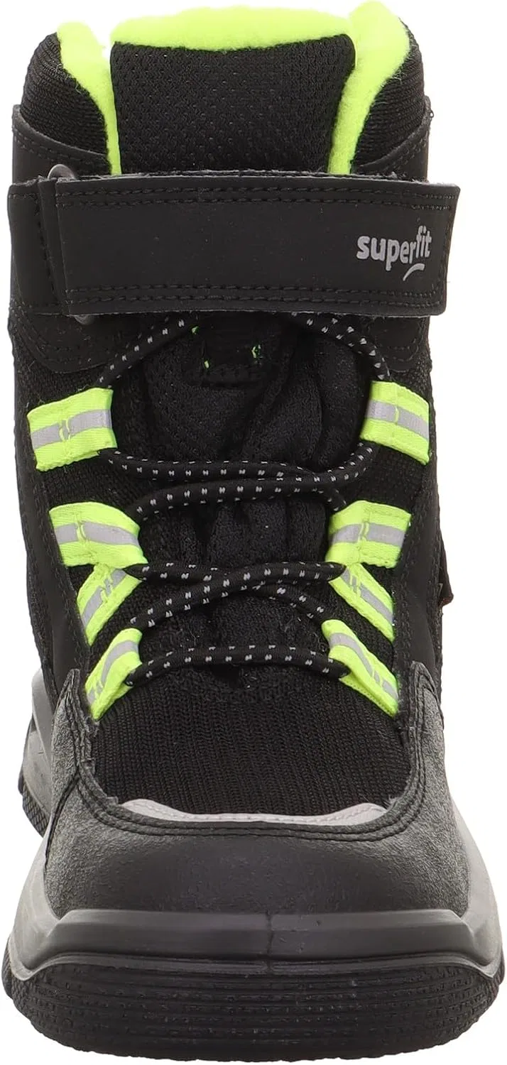 Теплые утепленные зимние ботинки Superfit Girls Mars с мембраной Gore-Tex, Black / Yellow 0000 — фото 2
