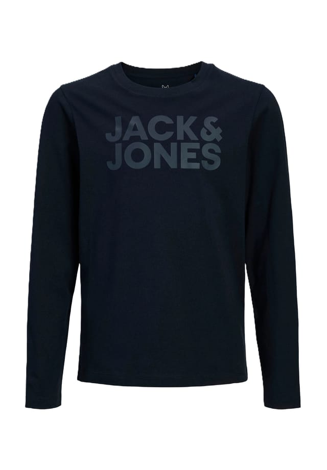 

Детская хлопковая рубашка с длинными рукавами Originals By Jack & Jones, синий