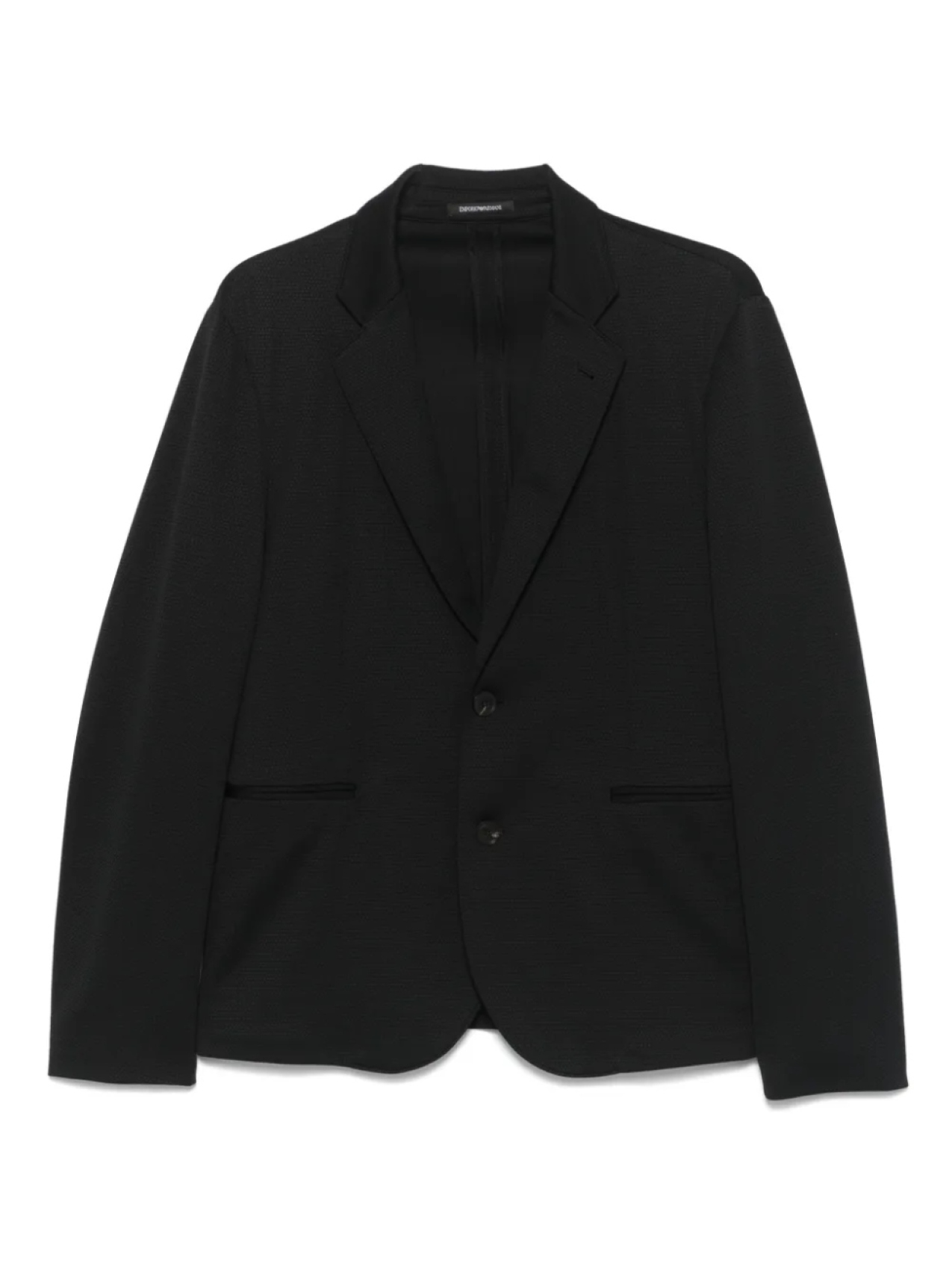 

Однобортный пиджак Emporio Armani, черный