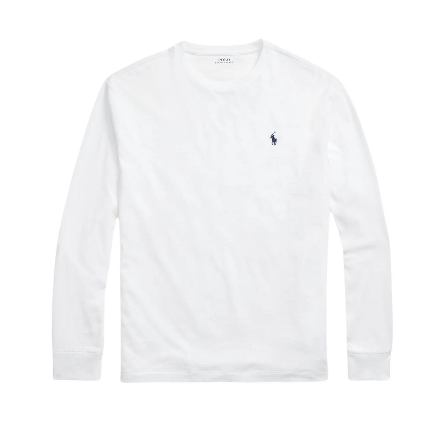 Футболка с длинным рукавом и круглым вырезом Polo Ralph Lauren, белый