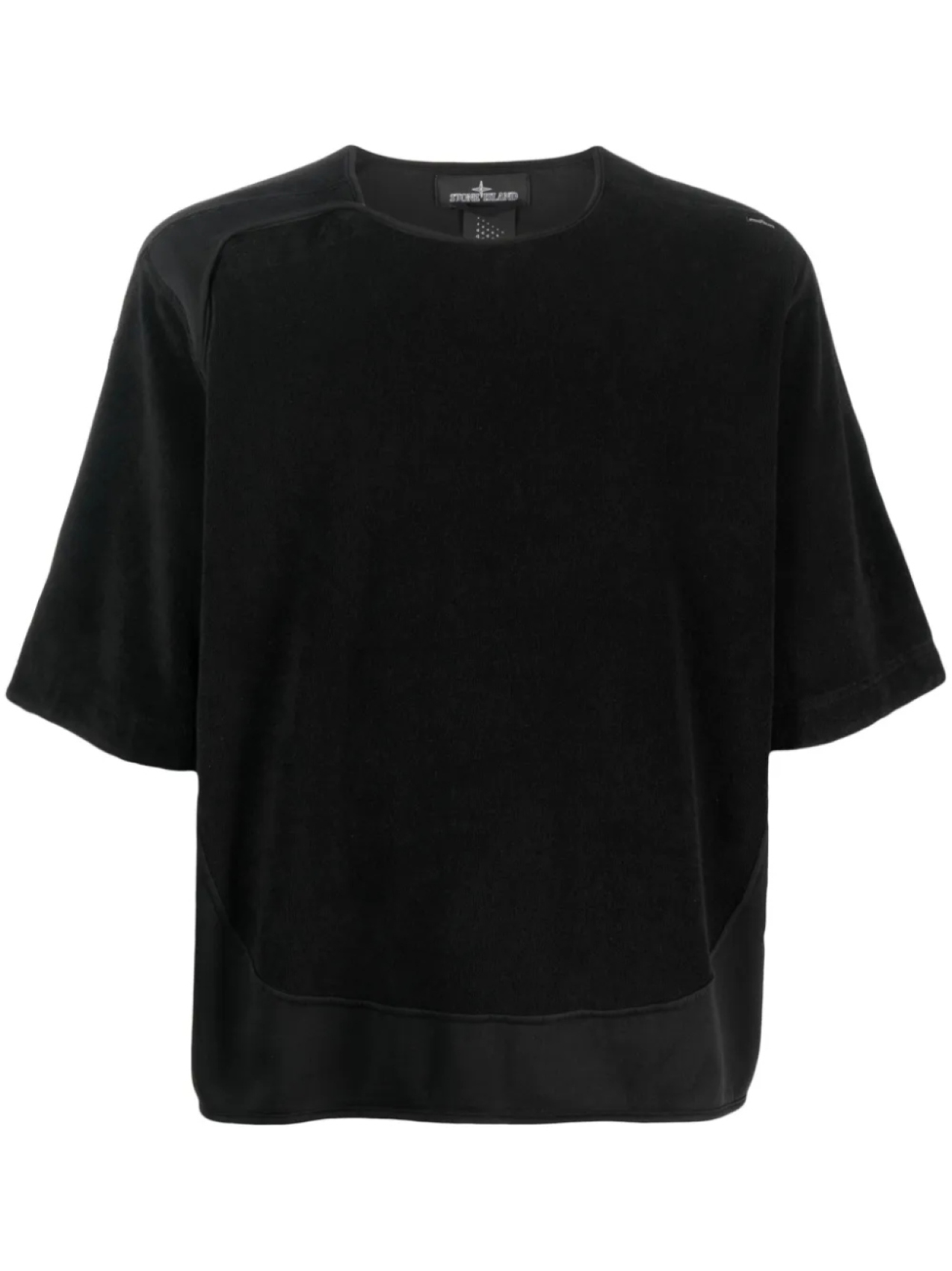 

Stone Island Shadow Project махровая футболка, черный