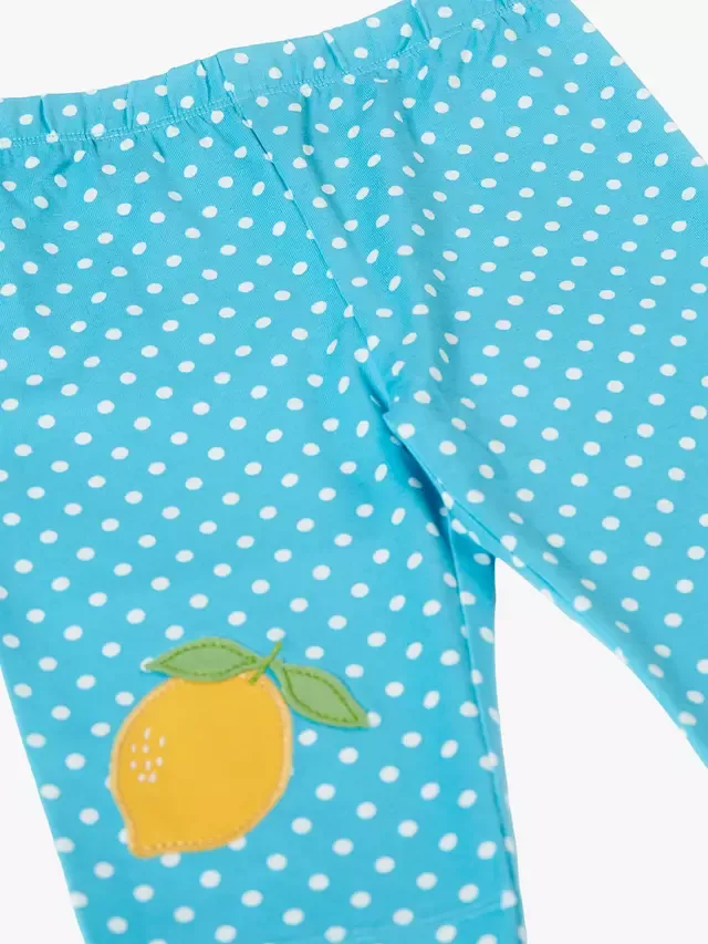 Детские шорты Laurie Lemon с аппликацией, цвет Голубое небо Frugi — фото 3