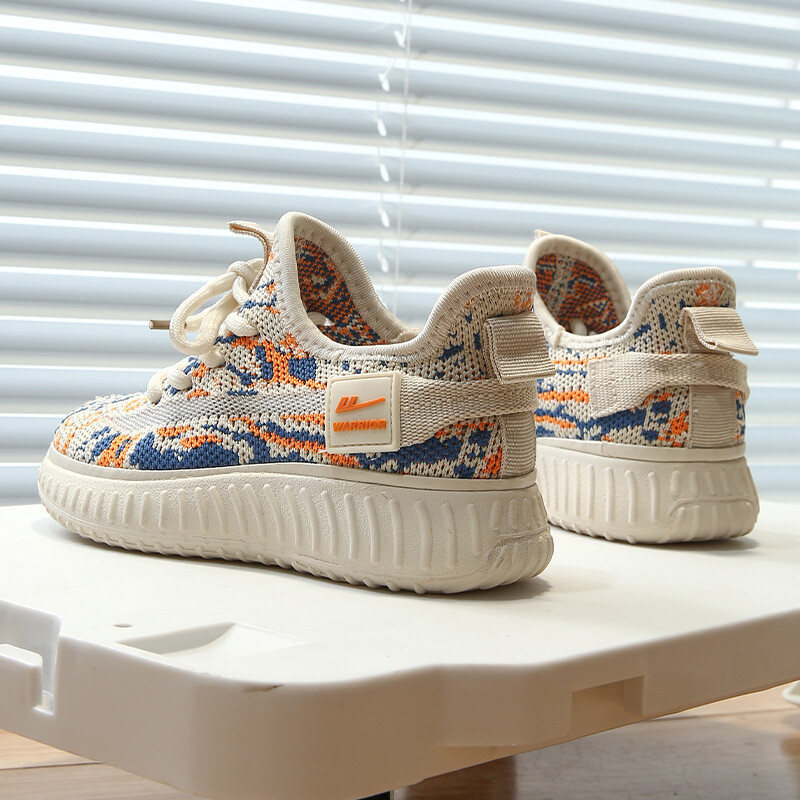 Кроссовки WARRIOR Kids Lifestyle Shoes Kids Low-top Orange, бежевый — фото 4