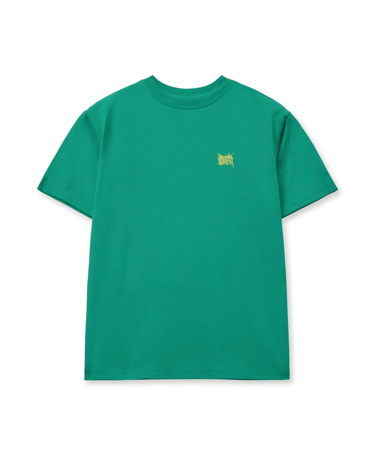 Детская зелёная футболка Kids Tag Tee от Brownbreath Kids — фото 3