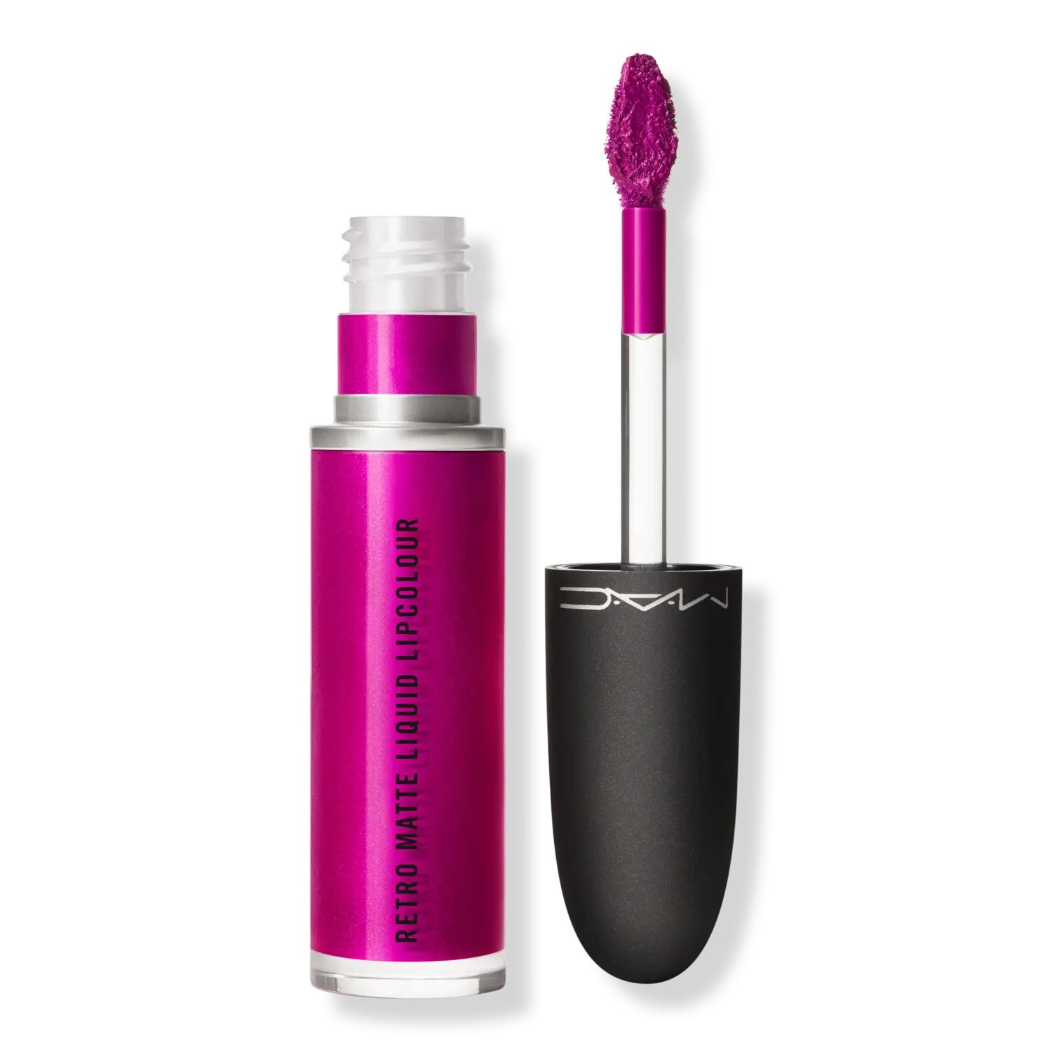 

Жидкая матовая помада в стиле ретро MAC, Atomized (violet)