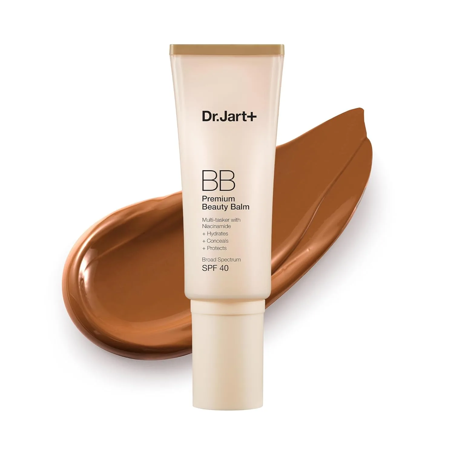 Dr.Jart+ Premium BB Корейский тонирующий увлажняющий крем с SPF 40 и ниацинамидом | BB-крем | Тонирующий крем | Корейская косметика, 1,35 жидких унций, 05 - Tan