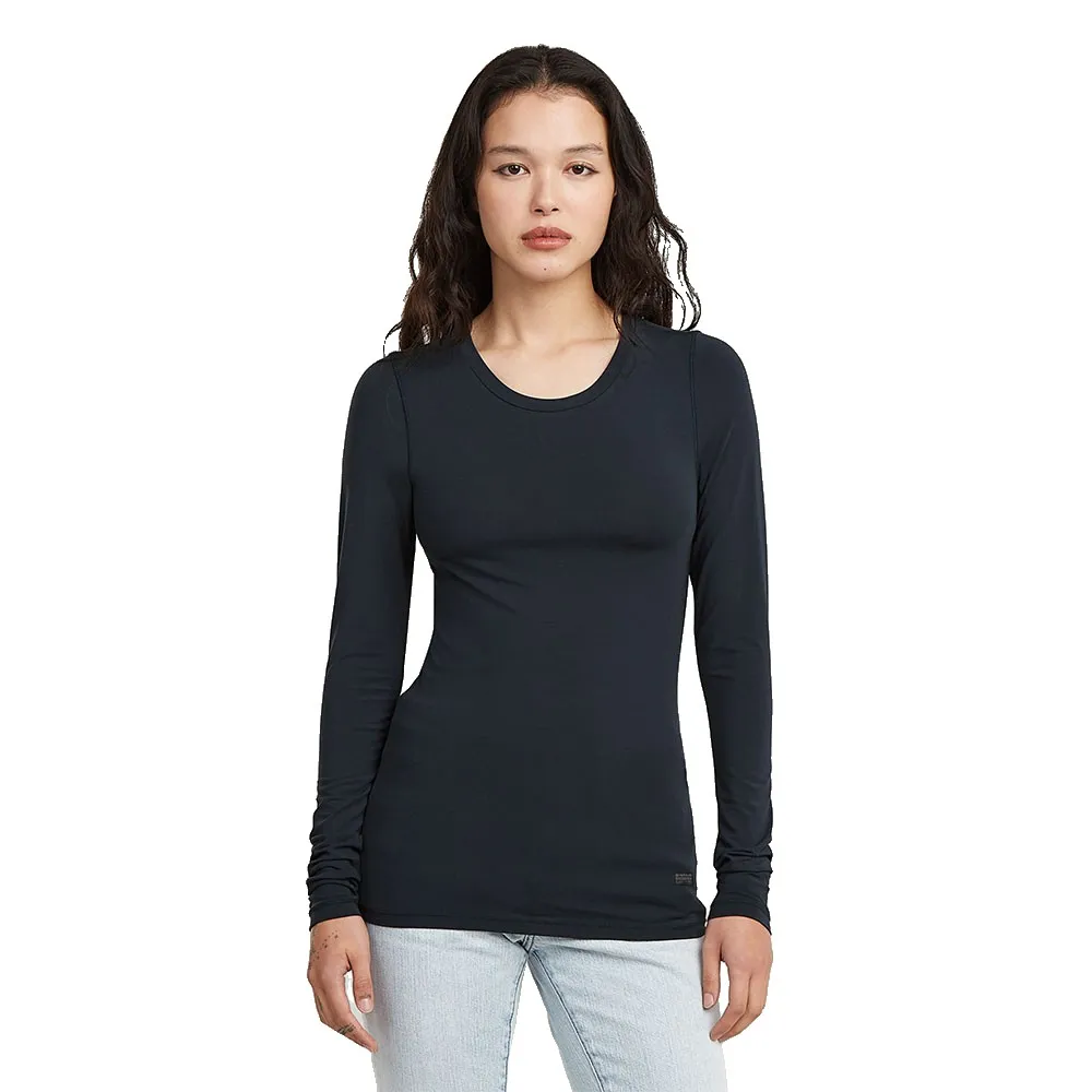 

Футболка с длинным рукавом G-Star 2ns Skin Super Slim Fit, синий