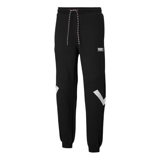 

Спортивные брюки PUMA Casual Sports Drawstring Bundle Feet Long Pants Black 531336-01