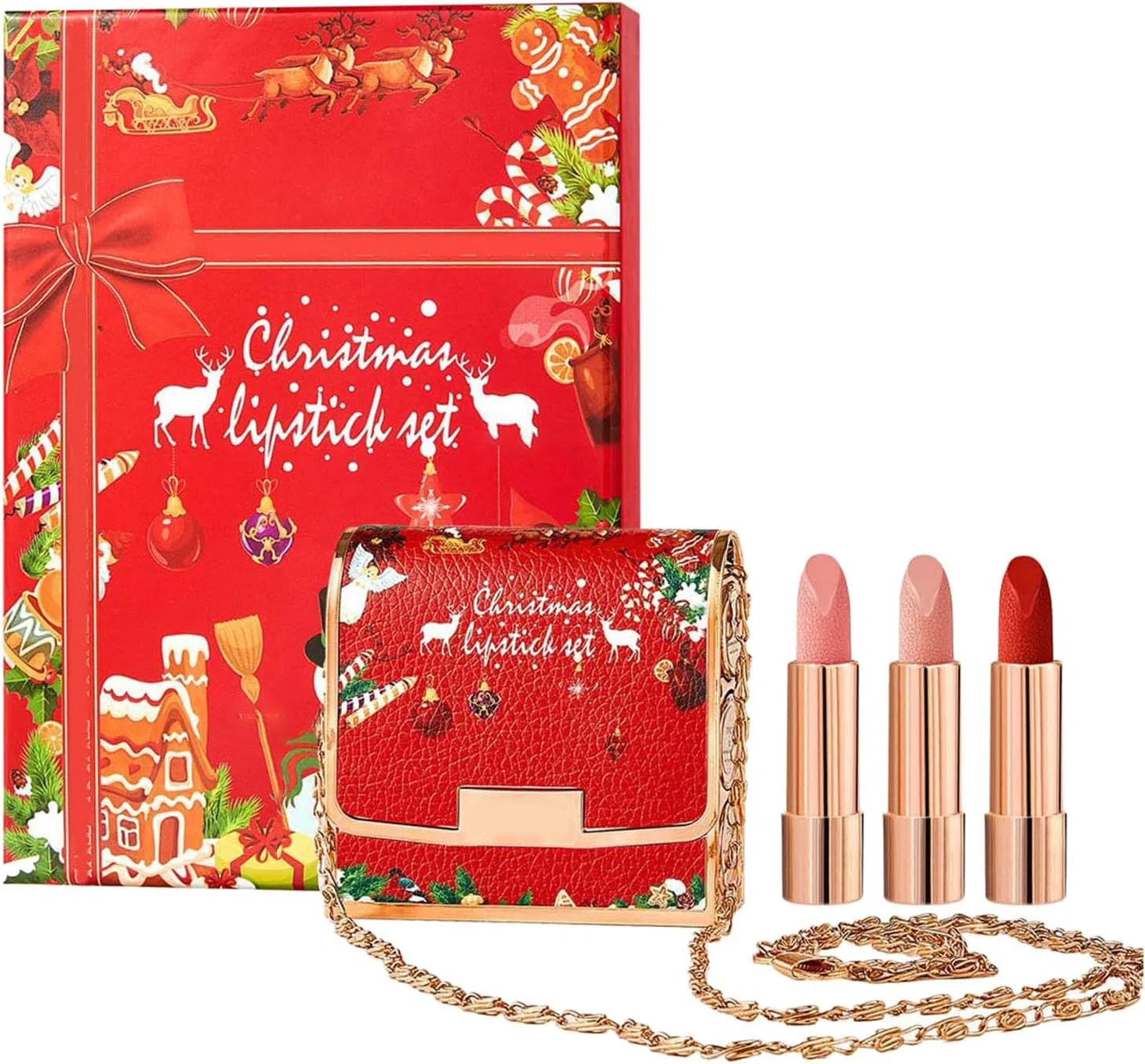 Блеск для губ Glasting Color Gloss стойкий увлажняющий красный
