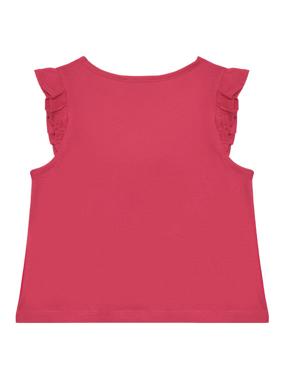 Футболка обычного кроя 3I1XG10JK United Colors Of Benetton, розовый — фото 2